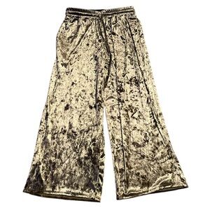 Don’t Ask Why crushed velvet culottes